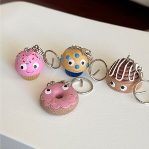 Kidrobot Yummy Breakfast Blindbox Keychains Set of 4